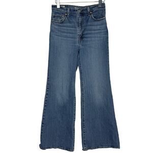Levi's Blue Flare & Wide Leg Jeans